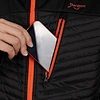 black puffer jacket